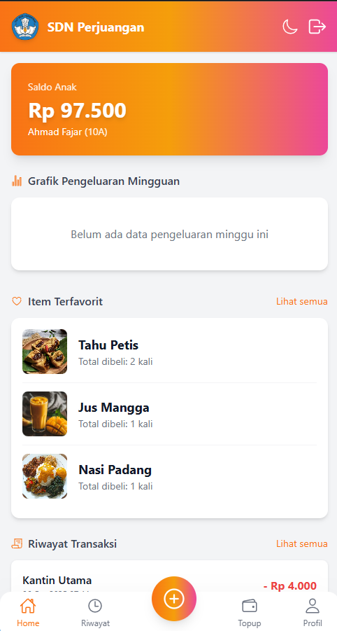 Preview Aplikasi PWA